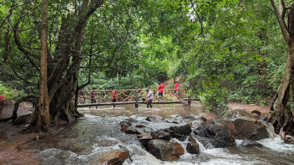 Deojhar waterfall & park, narasinghpur, cuttack, odisha