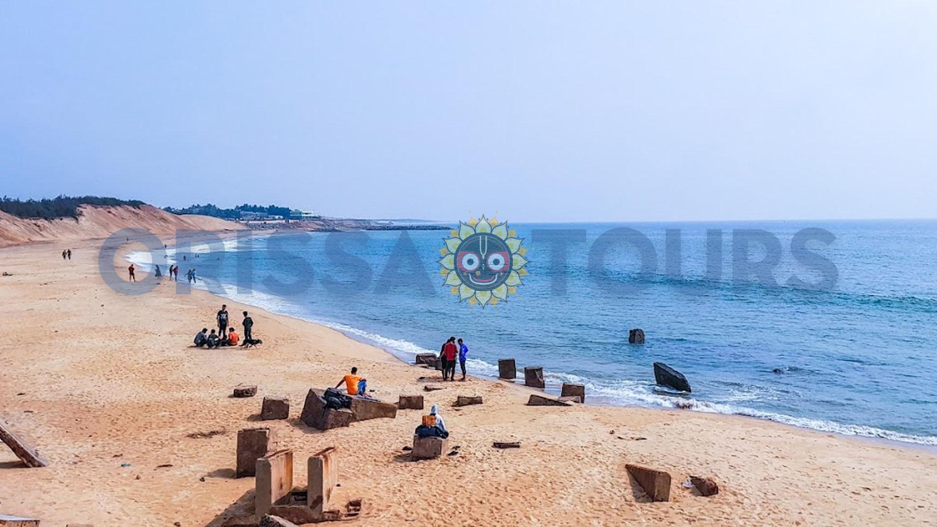 Aryapalli Marine Sea Beach, Brahmapur, Ganjam, Odisha