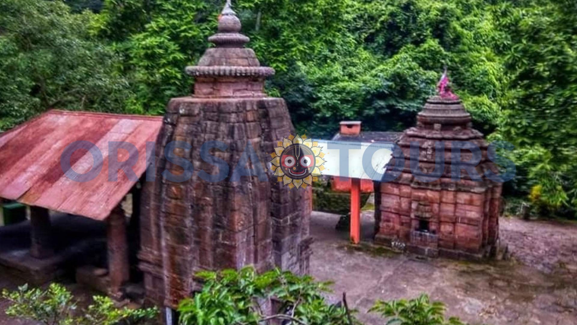 Budhakhol Waterfall & Temple, Berhampur, Ganjam, Odisha