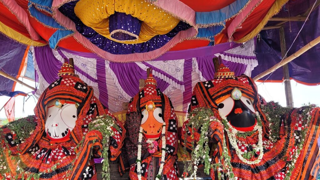 Jagannath temple in dharakote, brahmapur, ganjam