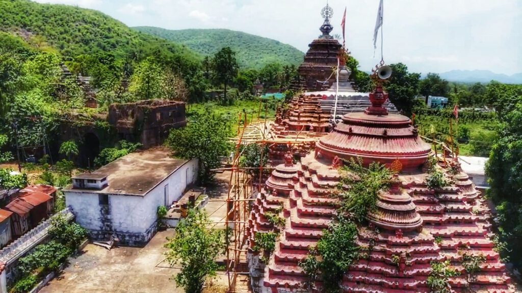 Jagannath temple in dharakote, brahmapur, ganjam