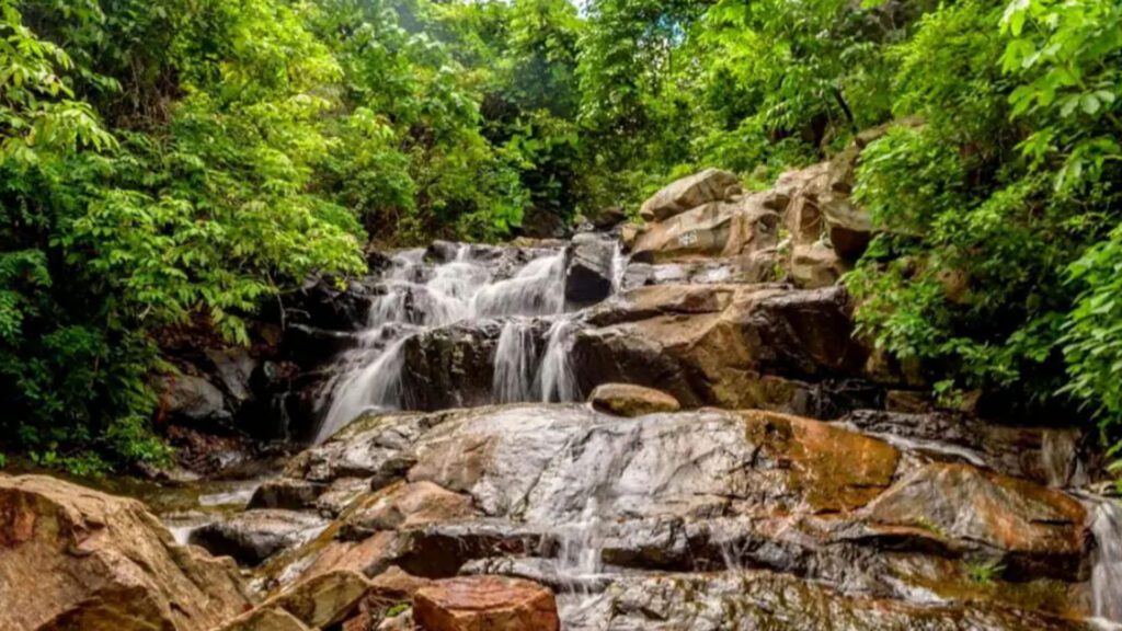 Ashokjhar waterfall, sukinda, jajpur, odisha
