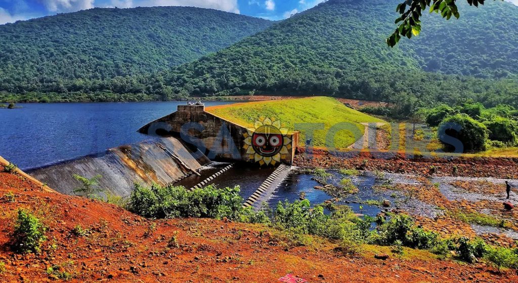 Damadamani pitha, dam damani reservoir, cuttack, odisha