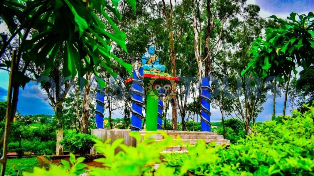 Pahadi temple & pahadi park, jharsuguda, odisha