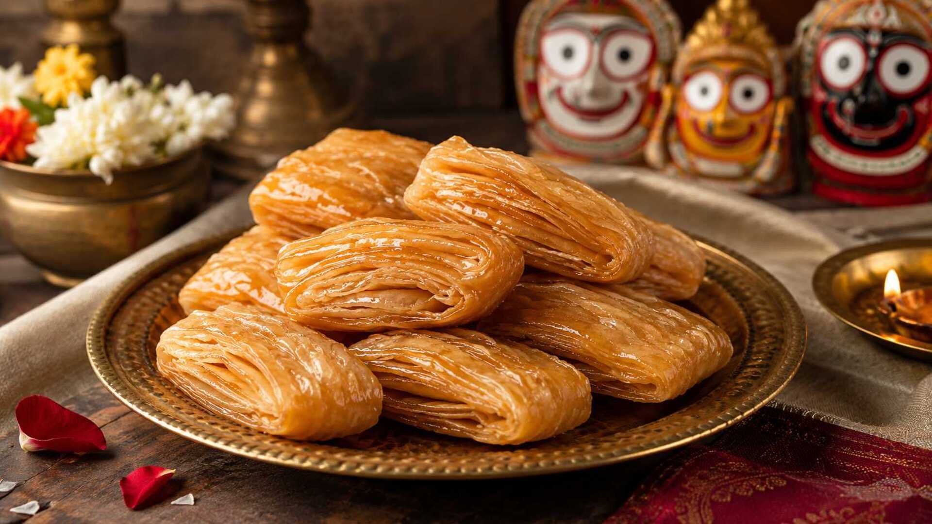 Khaja: Traditional Crispy Layered Sweet of Odisha Explained