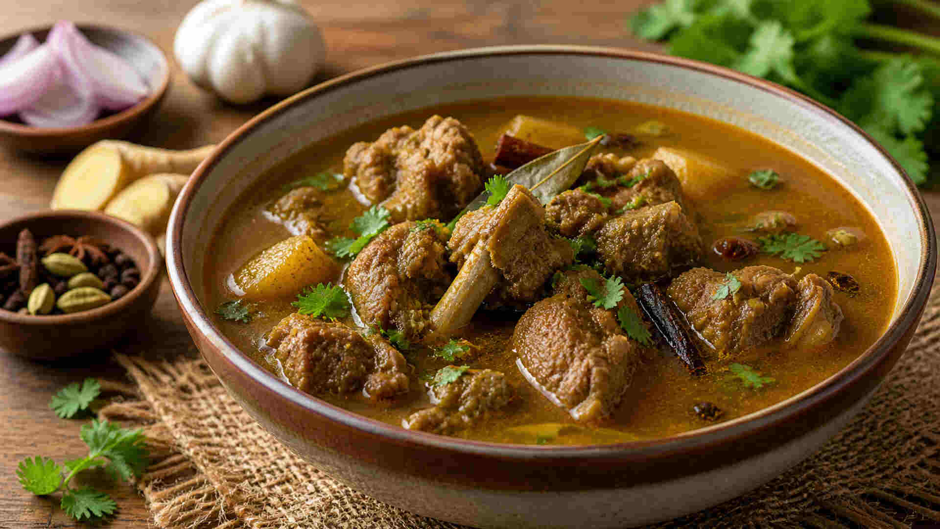 Khasi Manso Jhol