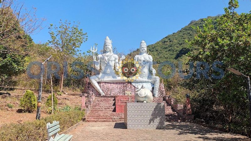 Budhakhol Waterfall & Temple, Berhampur, Ganjam, Odisha