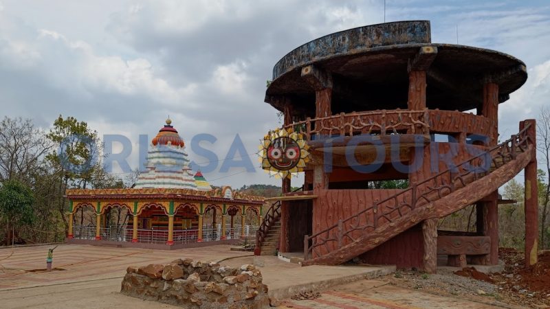 Chandandhara Waterfall & Temple, Nabarangpur, Odisha